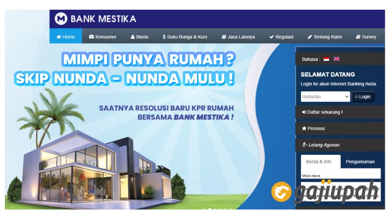 Gaji Pegawai Bank Mestika Dharma