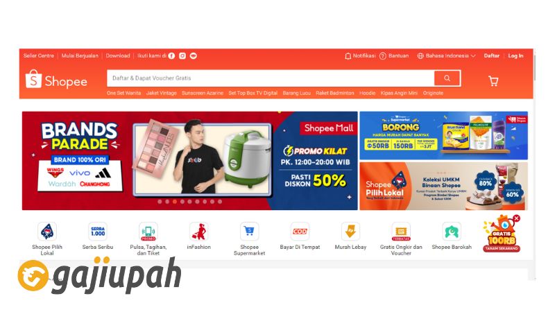 Gaji Karyawan Shopee