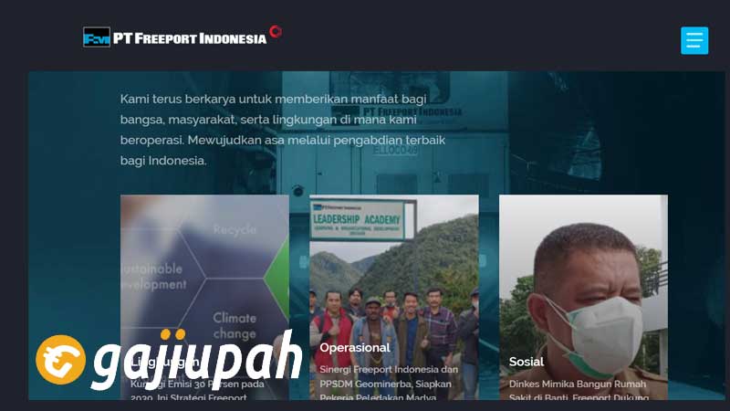 Gaji Karyawan Freeport Semua Jabatan Terbaru