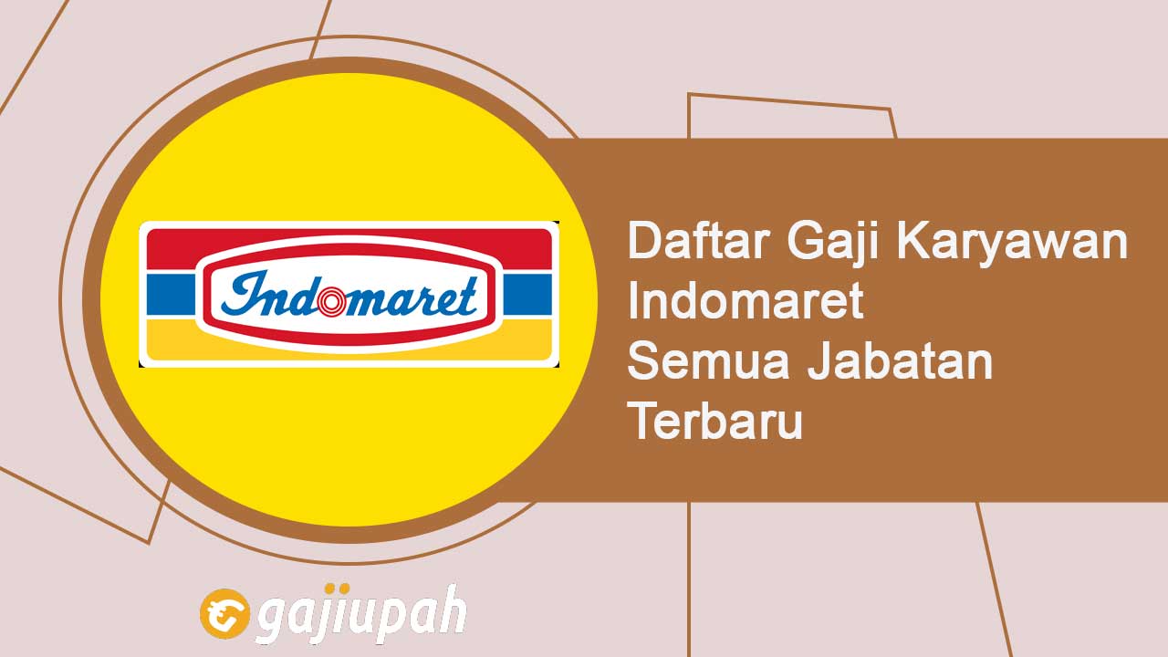 Gaji Karyawan Indomaret Semua Jabatan Terbaru