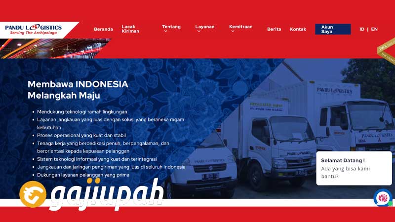 Gaji Karyawan Pandu Logistics Semua Jabatan Terbaru