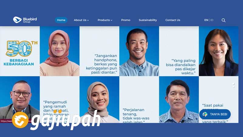 Gaji Karyawan Taksi Blue Bird Group Semua Jabatan Terbaru