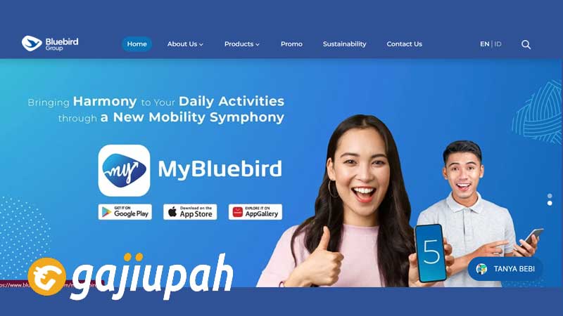 Gaji Karyawan Taksi Blue Bird Group Semua Jabatan Terbaru