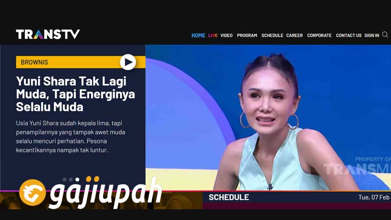 Gaji Karyawan Transmedia Semua Jabatan Terbaru