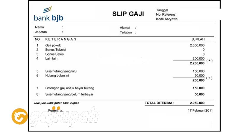 Gaji Pegawai Bank BJB Semua Jabatan Terbaru