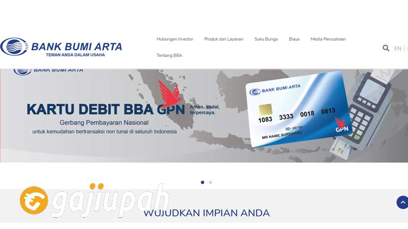 Gaji Pegawai Bank Bumi Arta Tbk (BNBA) Semua Jabatan Terbaru