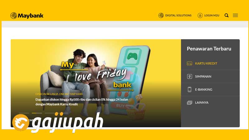 Gaji Pegawai Bank Maybank Syariah Semua Jabatan Terbaru