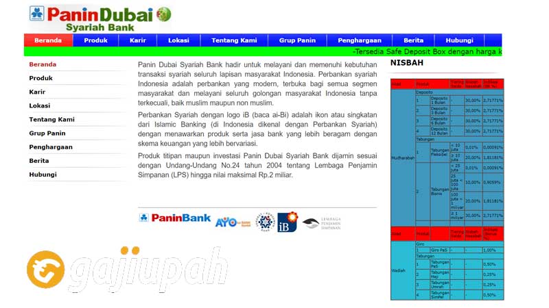 Gaji Pegawai Bank Panin Syariah Semua Jabatan Terbaru