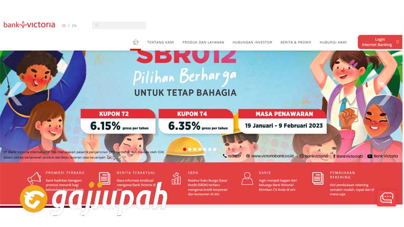 Gaji Pegawai Bank Victoria International Tbk (BVIC) Semua Jabatan Terbaru