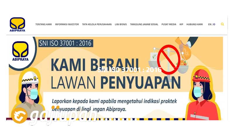 Gaji Karyawan PT Brantas Abipraya (Persero) Semua Jabatan Terbaru