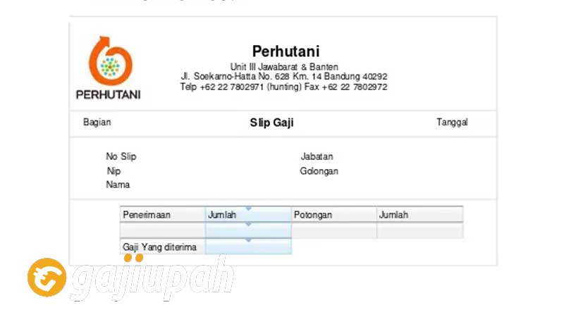 Gaji Karyawan Perum Perhutani Semua Jabatan Terbaru