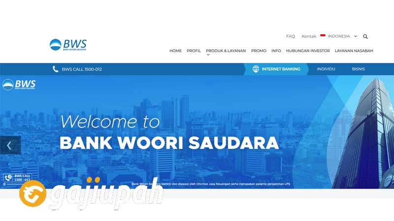 Gaji Pegawai Bank Woori Saudara Indonesia 1906 Tbk (SDRA) Semua Jabatan Terbaru