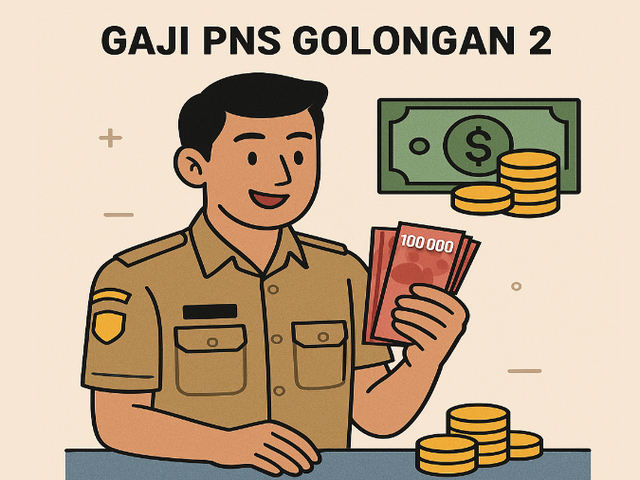 Gaji PNS Golongan 2