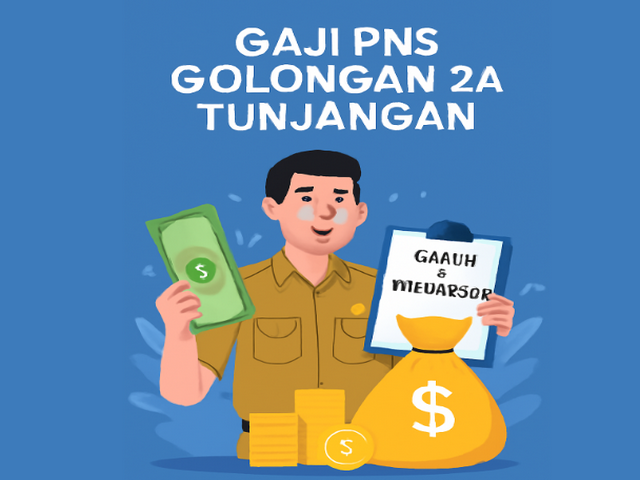 Gaji PNS Golongan 2a Tunjangan Gaji PNS Golongan 2a Tunjangan