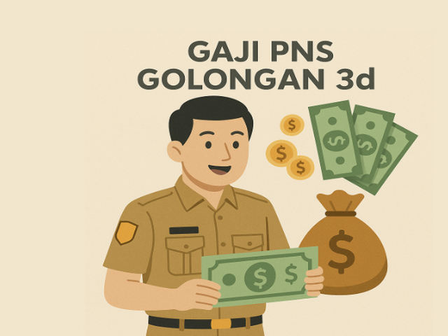 Gaji PNS Golongan 3d Gaji PNS Golongan 3d