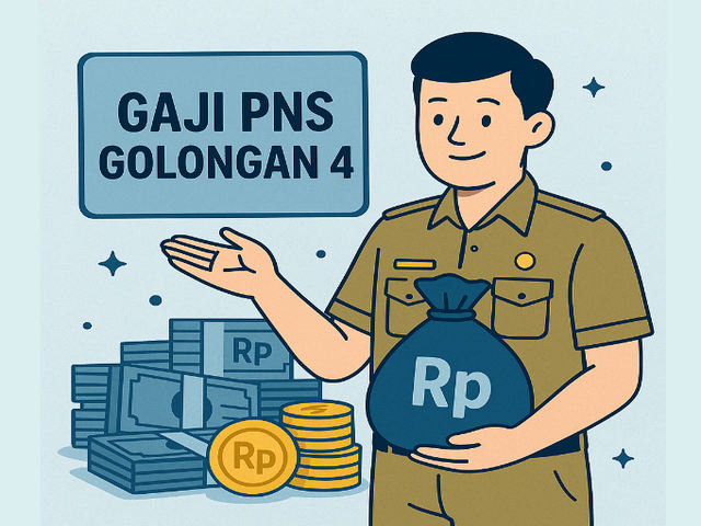 Gaji PNS Golongan 4 Gaji PNS Golongan 4