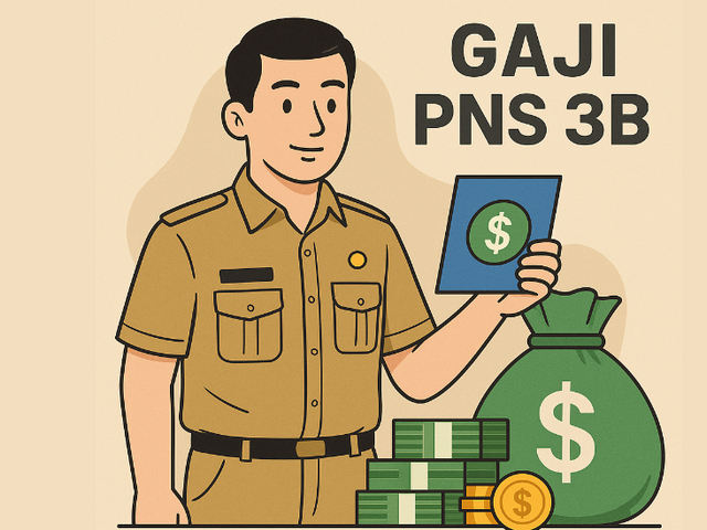 gaji pns 3b