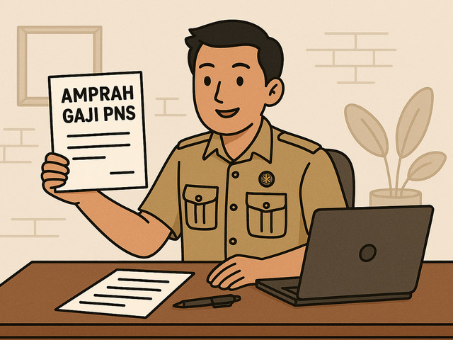 Amprah Gaji PNS