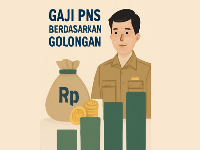 Gaji PNS Berdasarkan Golongan