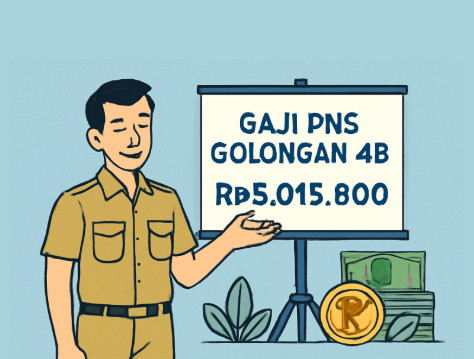 Gaji PNS Golongan 4b