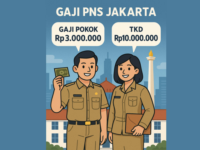Gaji PNS Jakarta