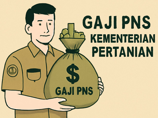Gaji PNS Kementerian Pertanian