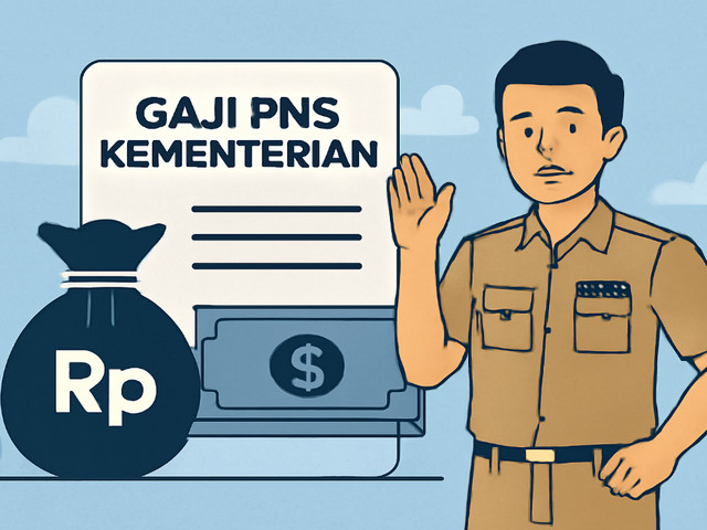 Gaji PNS Kementerian