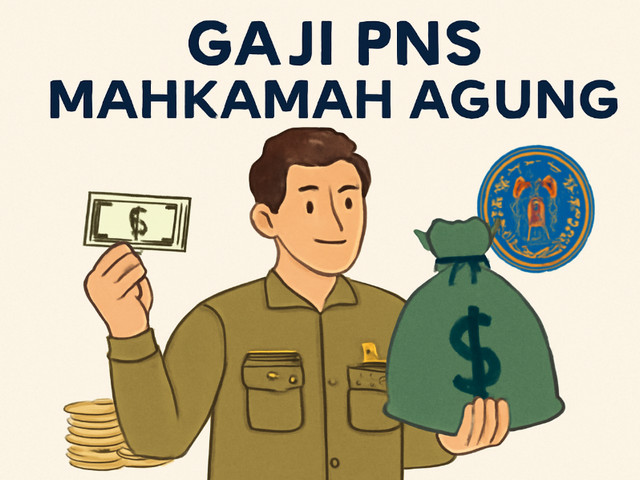 Gaji PNS Mahkamah Agung