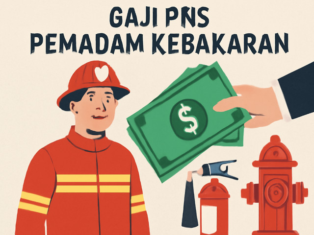 Gaji PNS Pemadam Kebakaran