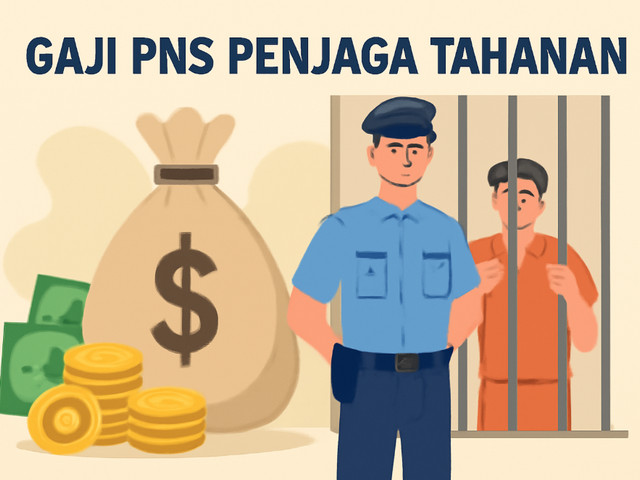 Gaji PNS Penjaga Tahanan