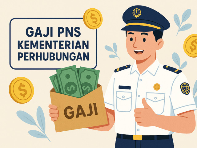 gaji pns kementerian perhubungan