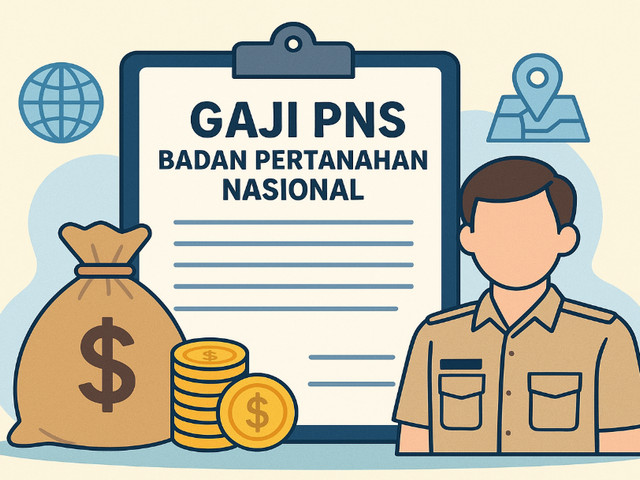 Gaji PNS Badan Pertanahan Nasional Gaji PNS Badan Pertanahan Nasional
