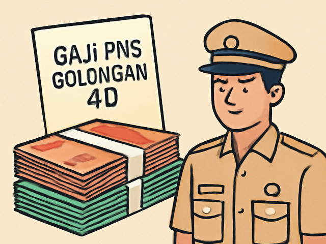 Gaji PNS Golongan 4d