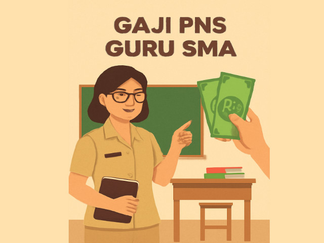 Gaji PNS Guru SMA