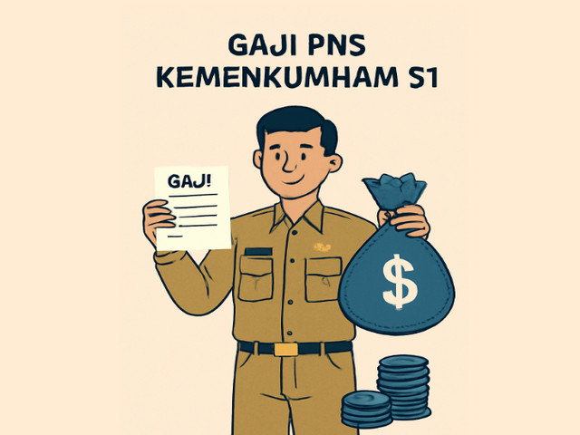 Gaji PNS Kemenkumham S1 Gaji PNS Kemenkumham S1