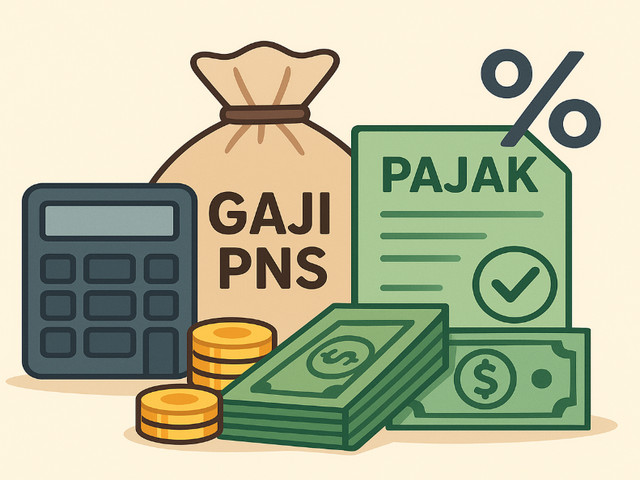Gaji PNS Pajak