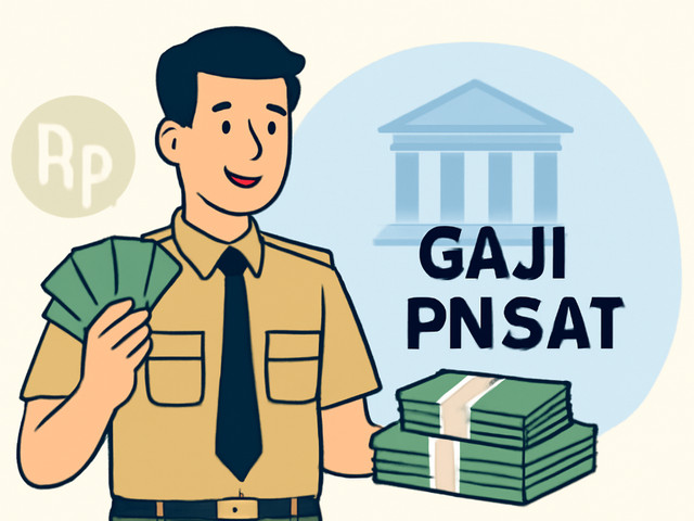 Gaji PNS Pusat