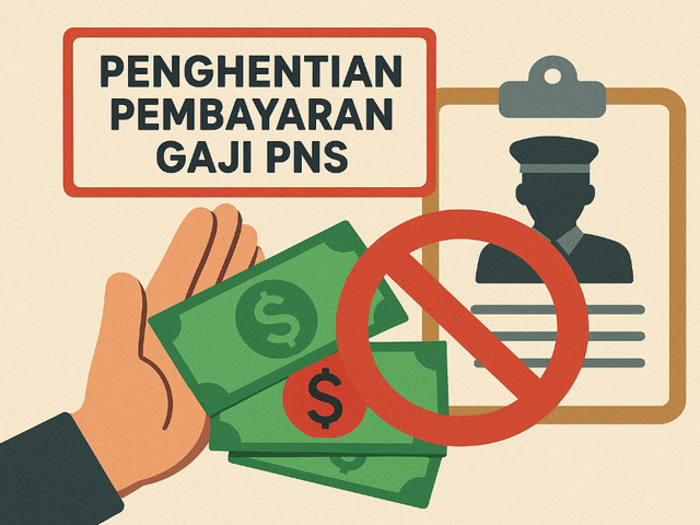 Penghentian Pembayaran Gaji PNS