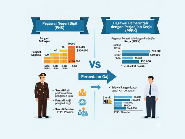 Apa Perbedaan Gaji PNS dan PPPK
