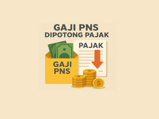 Gaji PNS Dipotong Pajak
