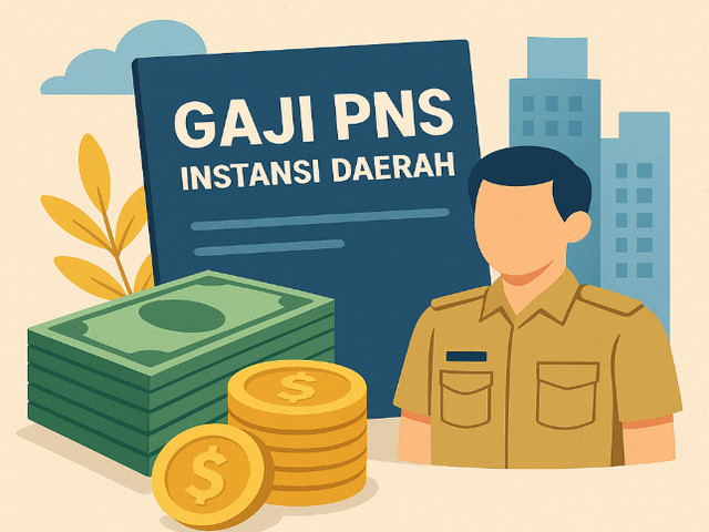 Gaji PNS Instansi Daerah