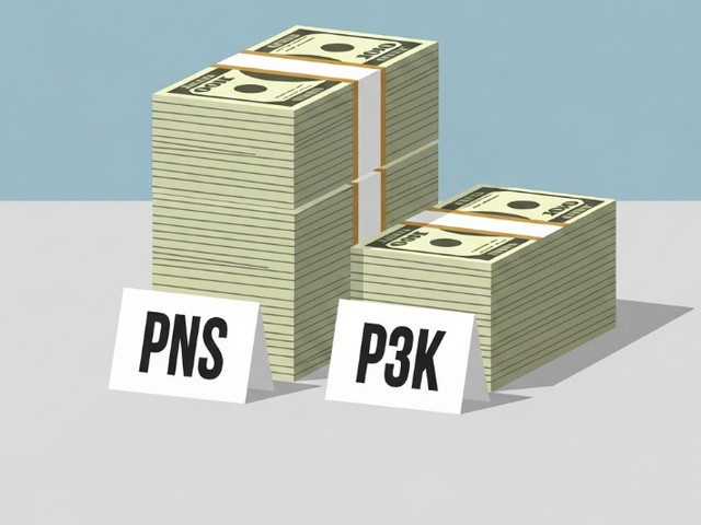 Perbedaan Gaji PNS dan P3k Perbedaan Gaji PNS dan P3k